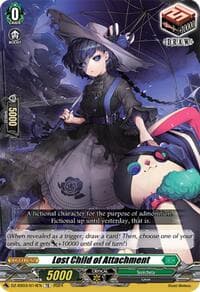Lost Child of Attachment - DZ-SS03: Stride Deckset -Nightrose- - Cardfight Vanguard card