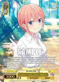 Ongoing Story, Ichika Nakano (IGP) - The Quintessential Quintuplets Specials Premium Booster - Weiss Schwarz card