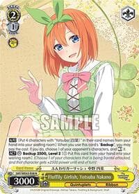 Fluffily Girlish, Yotsuba Nakano - The Quintessential Quintuplets Specials Premium Booster - Weiss Schwarz card