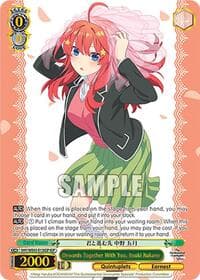 Onwards Together With You, Itsuki Nakano (IGP) - The Quintessential Quintuplets Specials Premium Booster - Weiss Schwarz card