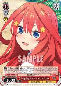 Ongoing Story, Itsuki Nakano - The Quintessential Quintuplets Specials Premium Booster - Weiss Schwarz card