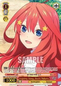 Ongoing Story, Itsuki Nakano (IGP) - The Quintessential Quintuplets Specials Premium Booster - Weiss Schwarz card