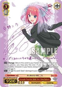 Onwards Together With You, Nino Nakano (SP) - The Quintessential Quintuplets Specials Premium Booster - Weiss Schwarz card