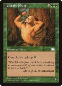 Uktabi Efreet - Weatherlight - Magic: The Gathering card