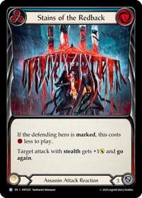 Stains of the Redback (Blue) - The Hunted - Flesh and Blood TCG card