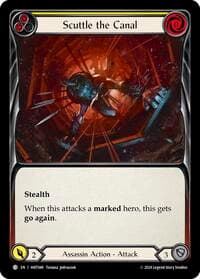 Scuttle the Canal (Yellow) - The Hunted - Flesh and Blood TCG card