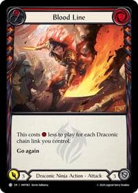 Blood Line (Red) - The Hunted - Flesh and Blood TCG card