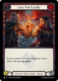 Lava Vein Loyalty (Red) - The Hunted - Flesh and Blood TCG card