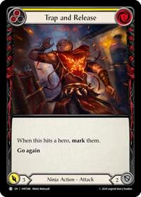 Trap and Release (Yellow) - The Hunted - Flesh and Blood TCG card