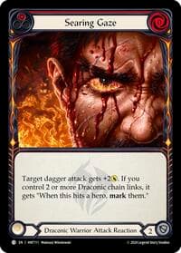 Searing Gaze (Red) - The Hunted - Flesh and Blood TCG card