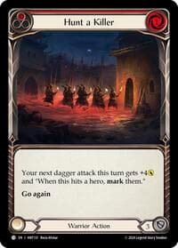 Hunt a Killer (Red) - The Hunted - Flesh and Blood TCG card