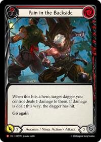 Pain in the Backside - The Hunted - Flesh and Blood TCG card