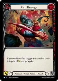 Cut Through (Blue) - The Hunted - Flesh and Blood TCG card