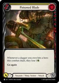Poisoned Blade (Yellow) - The Hunted - Flesh and Blood TCG card