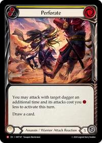 Perforate - The Hunted - Flesh and Blood TCG card