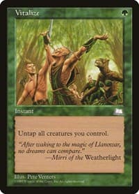Vitalize - Weatherlight - Magic: The Gathering card