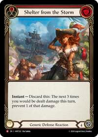 Shelter from the Storm - The Hunted - Flesh and Blood TCG card