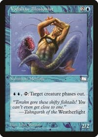 Vodalian Illusionist - Weatherlight - Magic: The Gathering card