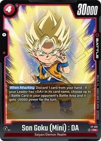 Son Goku (Mini) : DA - FP-031 - Fusion World Promotion Cards and Packs - Dragon Ball Super: Fusion World card
