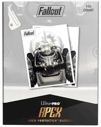Brotherhood of Steel APEX Deck Protector Sleeves for Bethesda - Fallout (105-pack) - Ultra Pro Card Sleeves - Card Sleeves card