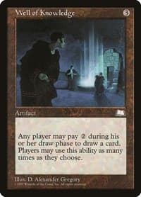 Well of Knowledge - Weatherlight - Magic: The Gathering card