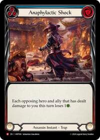 Anaphylactic Shock - The Hunted - Flesh and Blood TCG card