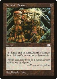 Xanthic Statue - Weatherlight - Magic: The Gathering card