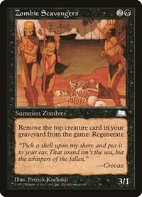 Zombie Scavengers - Weatherlight - Magic: The Gathering card