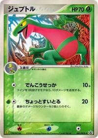 Grovyle - 081/PCG-P - PCG-P Promotional cards - Pokemon Japan card