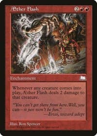 Aether Flash - Weatherlight - Magic: The Gathering card