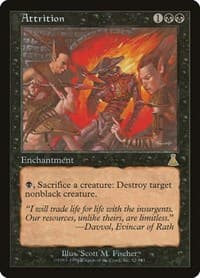 Attrition - Urza's Destiny - Magic: The Gathering card