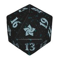 Magic: The Gathering Foundations Bundle Spindown Die (Blue) - Wizards of the Coast Dice - Life Counters card