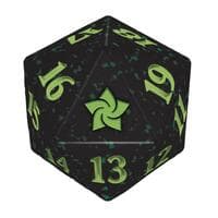 Magic: The Gathering Foundations Bundle Spindown Die (Green) - Wizards of the Coast Dice - Life Counters card