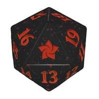 Magic: The Gathering Foundations Bundle Spindown Die (Red) - Wizards of the Coast Dice - Life Counters card