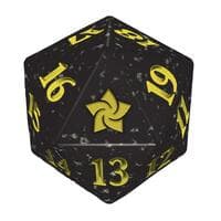 Magic: The Gathering Foundations Bundle Spindown Die (Yellow) - Wizards of the Coast Dice - Life Counters card