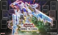 Yu-Gi-Oh! Shining Victories Sneak Peek Promo Game Mat - Crystal Wing Synchro Dragon - Konami Playmats - Playmats card