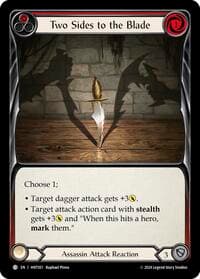 Two Sides to the Blade - The Hunted - Flesh and Blood TCG card