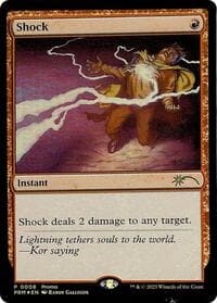 Shock (Graphic Novel Insert) - Media Promos - Magic: The Gathering card