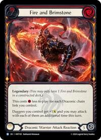Fire and Brimstone - The Hunted - Flesh and Blood TCG card