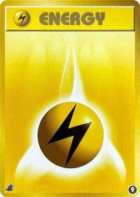 Basic Lightning Energy - 9 - Intro Pack Neo (Totodile) - Pokemon Japan card