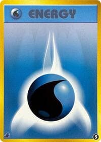 Basic Water Energy - 5 - Intro Pack Neo (Totodile) - Pokemon Japan card