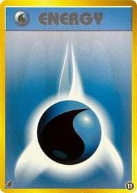 Basic Water Energy - 11 - Intro Pack Neo (Totodile) - Pokemon Japan card