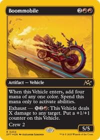 Boommobile (First-Place Foil) - Aetherdrift - Magic: The Gathering card