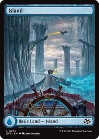 Island (0273) - Aetherdrift - Magic: The Gathering card