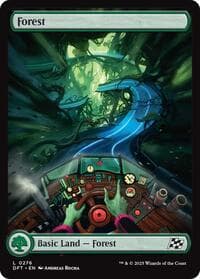 Forest (0276) - Aetherdrift - Magic: The Gathering card