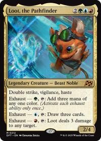 Loot, the Pathfinder - Aetherdrift - Magic: The Gathering card