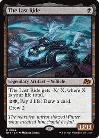 The Last Ride - Aetherdrift - Magic: The Gathering card
