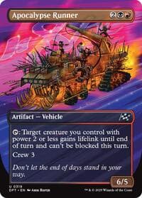 Apocalypse Runner (Borderless) - Aetherdrift - Magic: The Gathering card