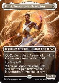 Basri, Tomorrow's Champion (Borderless) - Aetherdrift - Magic: The Gathering card