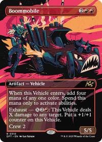 Boommobile (Borderless) - Aetherdrift - Magic: The Gathering card